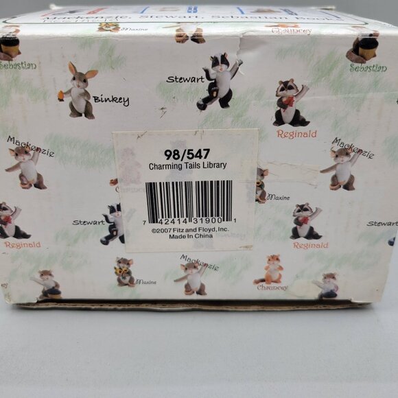 Charming Tails Library Character Figurines Collection 98/547 Set of Three Books - Picture 11 of 11